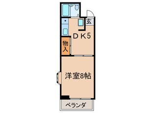 レオン　ド　杉山の物件間取画像